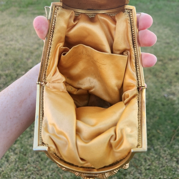 1930s unique Schiaparelli Whiting And Davis Mesh Bag - Picture 8 of 10